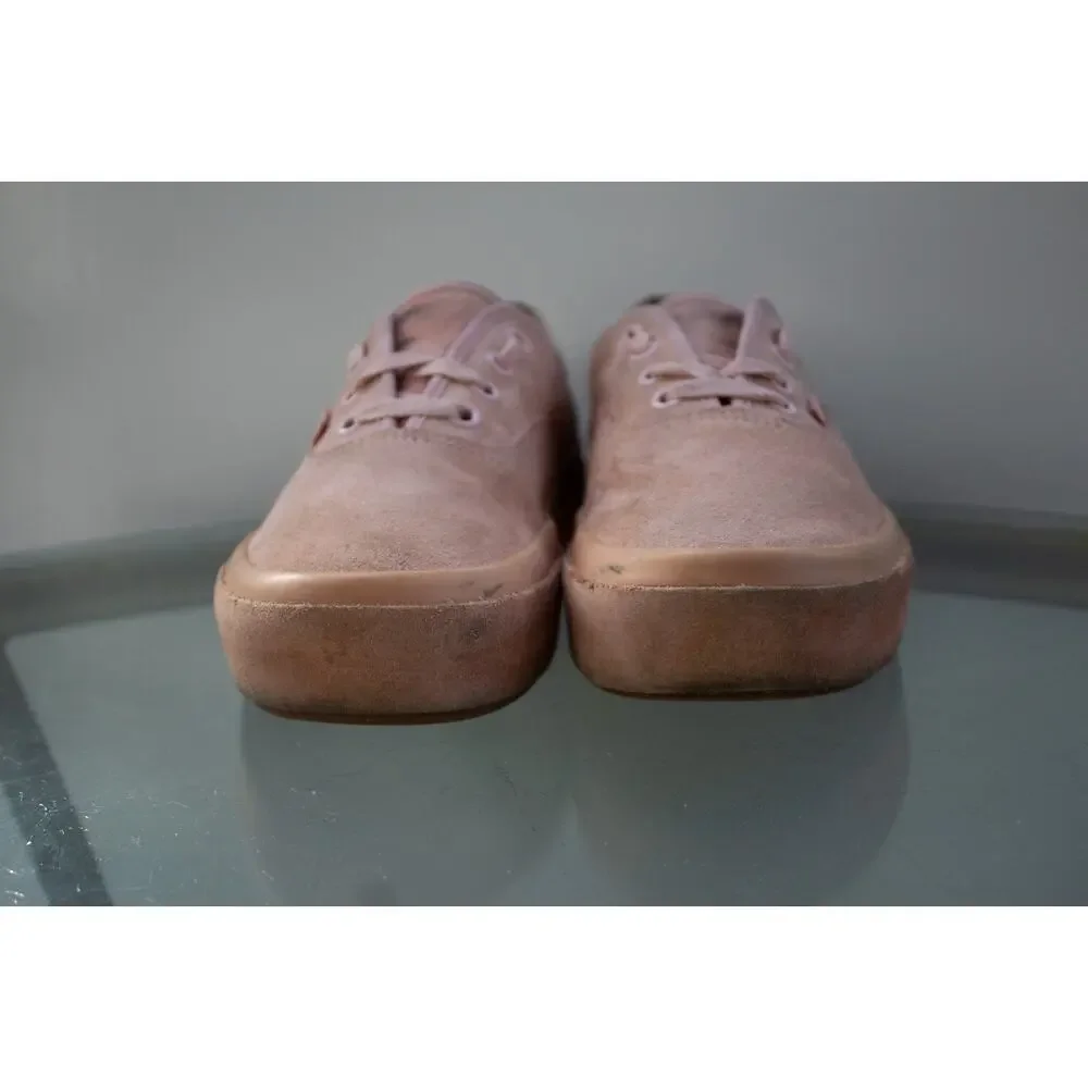 Vans Authentic Platform Suede Evening Sand Muted Clay Pink Size Men 7.5/ Women 9